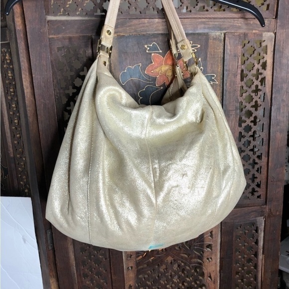 Tory Burch gold hobo - Picture 2 of 6